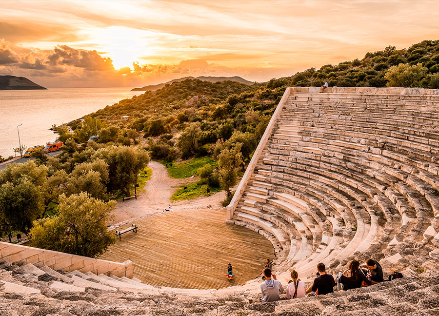 How to Go to Antiphellos Ancient City